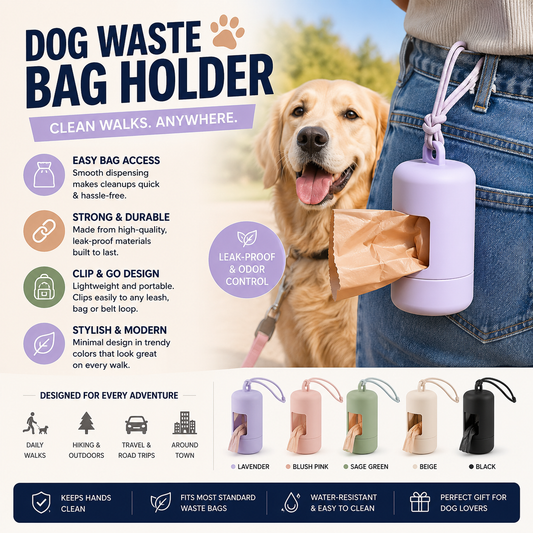 Good Dog WalkReady Waste Bag Holder