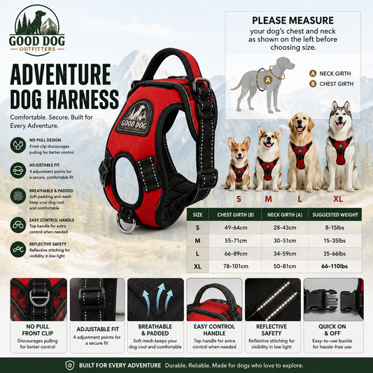 Good Dog Adventure Dog Harness