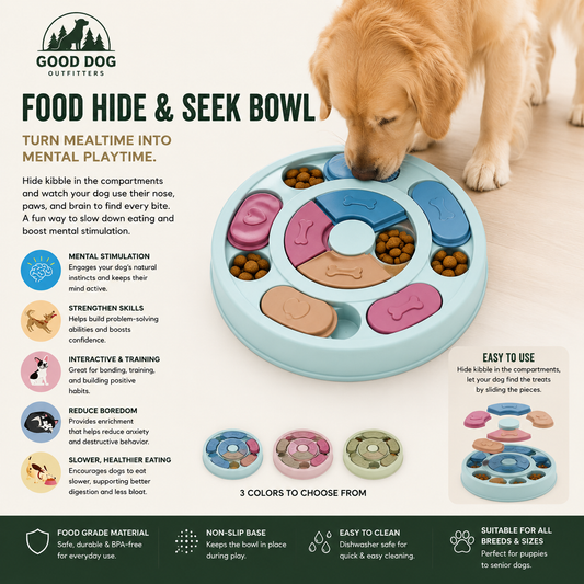 Good Dog Food Hide & Seek Bowl