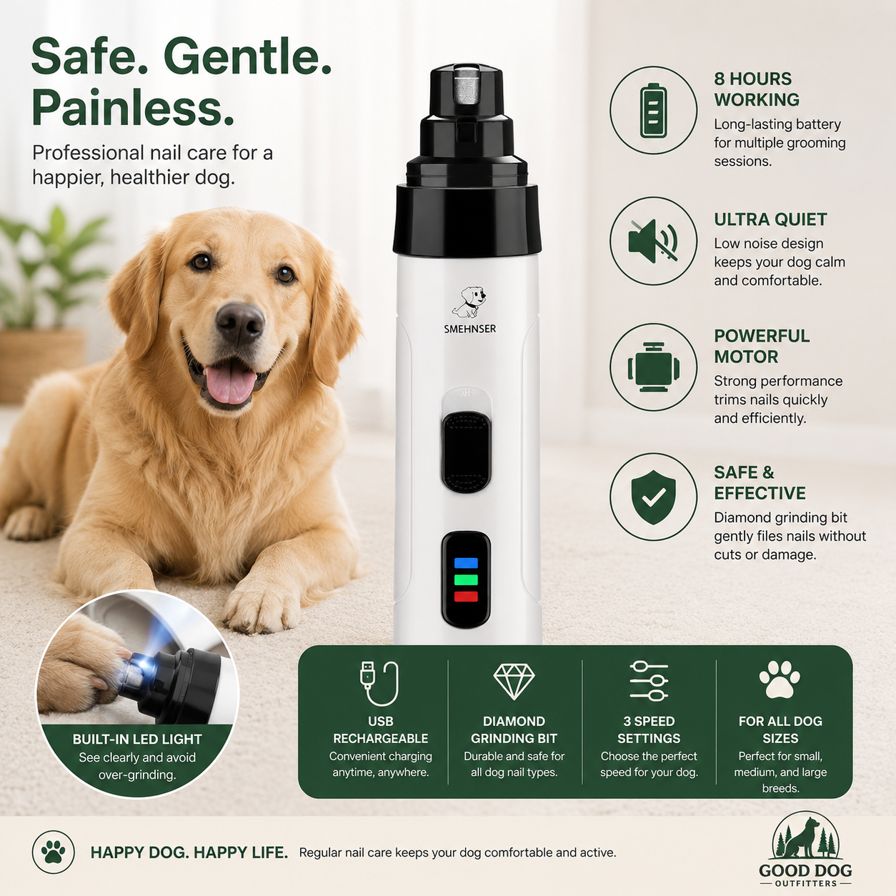 Good Dog Rechargeable Nail Grinder