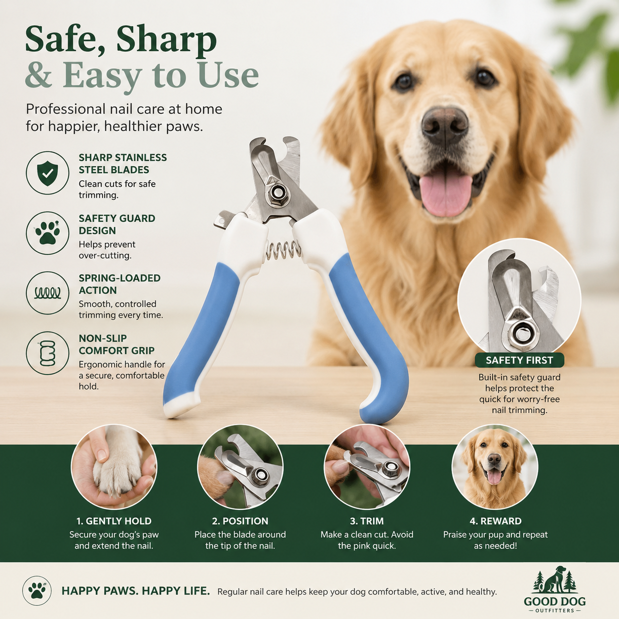 Good Dog Safety Nail Clippers
